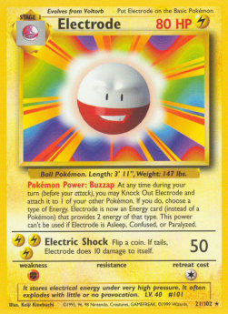 Electrode (BS 21)
