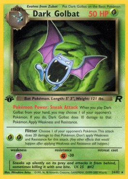 Dunkles Golbat (TR 24)