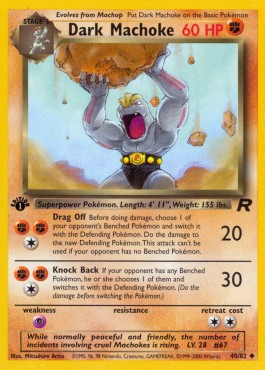 Dark Machoke (TR 40)