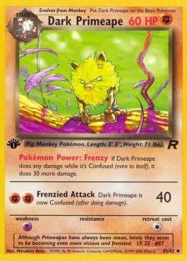 Dark Primeape (TR 43)