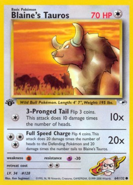 Blaine's Tauros (GH 64)