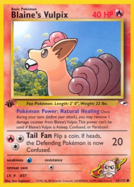 Blaine's Vulpix (GH 65)