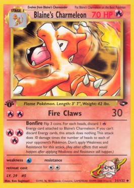 Blaine's Charmeleon (GC 31)