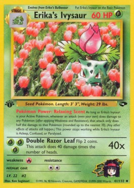 Erika's Ivysaur (GC 41)