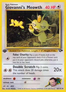 Giovanni's Meowth (GC 43)