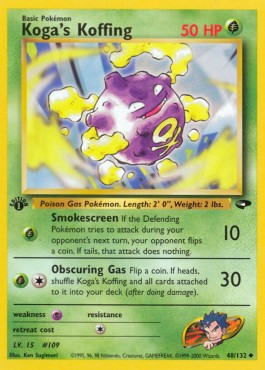 Koga's Koffing (GC 48)