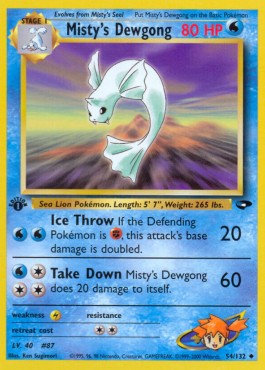 Misty's Dewgong (GC 54)