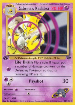 Sabrina's Kadabra (GC 58)