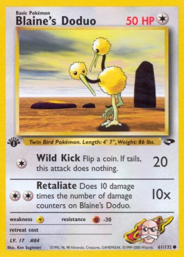 Blaine's Doduo (GC 61)