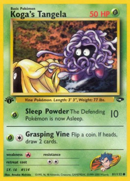Koga's Tangela (GC 81)