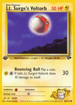 Lt. Surge's Voltorb (GC 86)