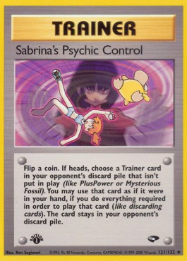 Sabrina's Psychic Control (GC 121)