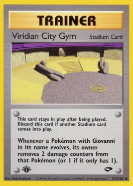 Viridian City Gym (GC 123)