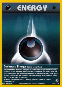 Darkness Energy (NG 104)