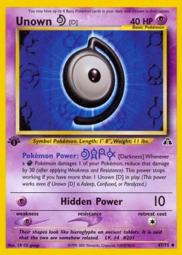 Unown [D] (NDI 47)