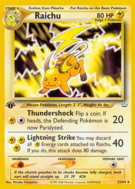 Raichu (NR 21)