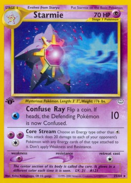 Starmie (NR 25)