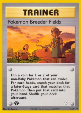 Pokémon-Aufzuchtsfelder (NR 62)