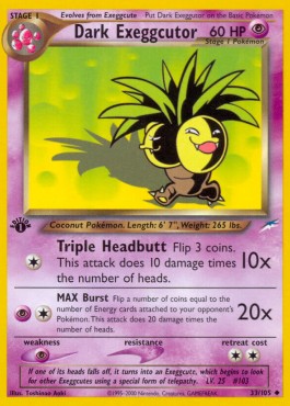 Dark Exeggutor (NDE 33)