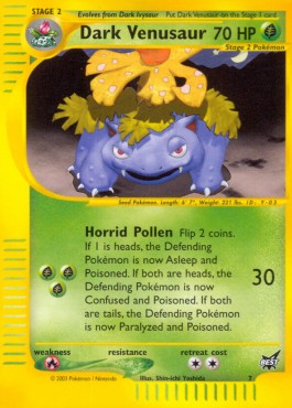 Dark Venusaur (BEST 7)