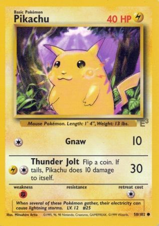 Pikachu (BS 58)