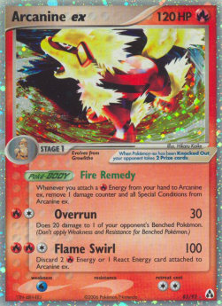 Arcanine ex (LM 83)