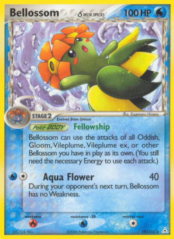 Bellossom δ Delta Species (HP 19)