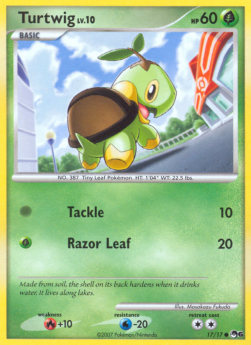 Turtwig Lv.10 (POP6 17)