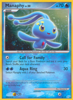 Manaphy Lv.20 (TK3 M4)