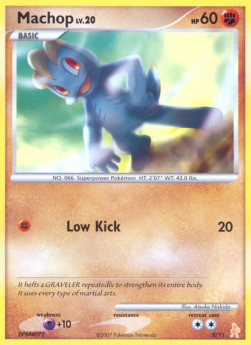 Machop Lv.20 (TK3 L5)