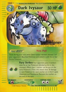 Dark Ivysaur (BEST 6)