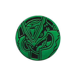 Roaring Skies: MRayquaza Coin (Aurora Blast Theme Deck)