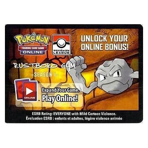 Online Code Card (Pokémon League: Rustboro Gym Season) (PKM)