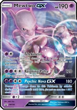 Mewtwo GX (SM 196)