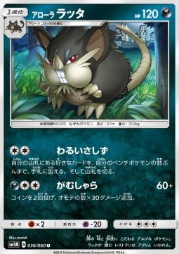 Alolan Raticate (sm1M 036)