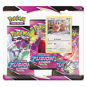 Fusion Strike: Eevee 3-Pack Blister
