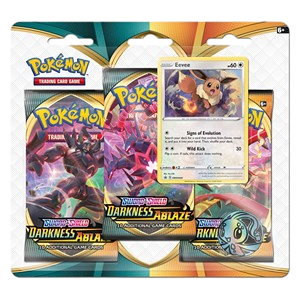 Darkness Ablaze: Eevee 3-Pack Blister