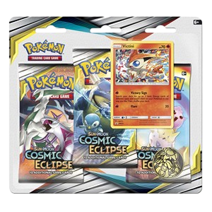 Cosmic Eclipse: Victini 3-Pack Blister