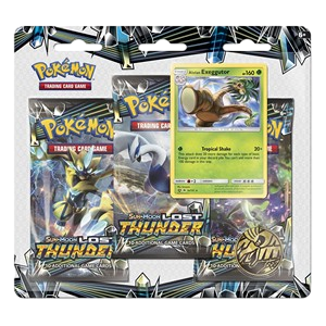 Lost Thunder: Alolan Exeggutor 3-Pack Blister
