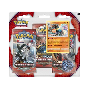 Crimson Invasion: Lucario 3-Pack Blister