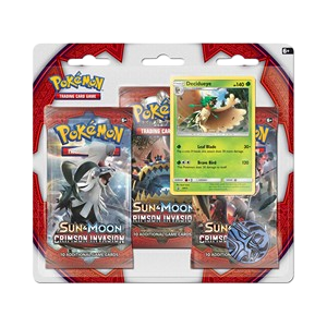 Crimson Invasion: Decidueye 3-Pack Blister