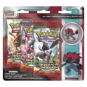 BREAKthrough: Zoroark Collector's Pin 3-Pack Blister