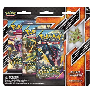 Ancient Origins: Mega Tyranitar Pin 3-Pack Blister