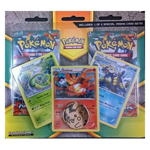 Furious Fists: Unova Starters 2-Pack Blister