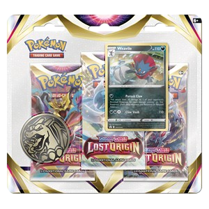 Lost Origin: Weavile 3-Pack Blister