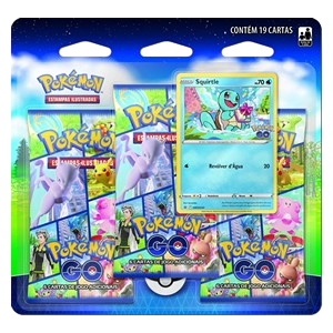 Pokémon GO: Schiggy 3-Pack Blister