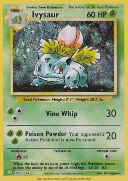 Ivysaur (CLV 002)