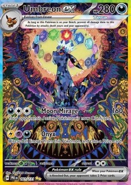 Umbreon ex (PRE 161) aus Prismatische Entwicklungen