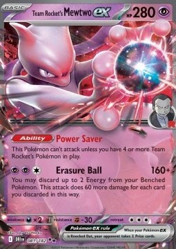 Team Rocket's Mewtwo ex (DRI 081)