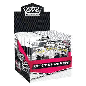White Flare: Tech Sticker Collection Display